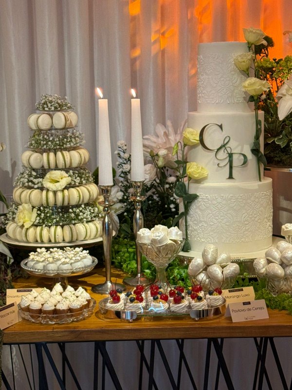 Vela Grega em decoração de evento